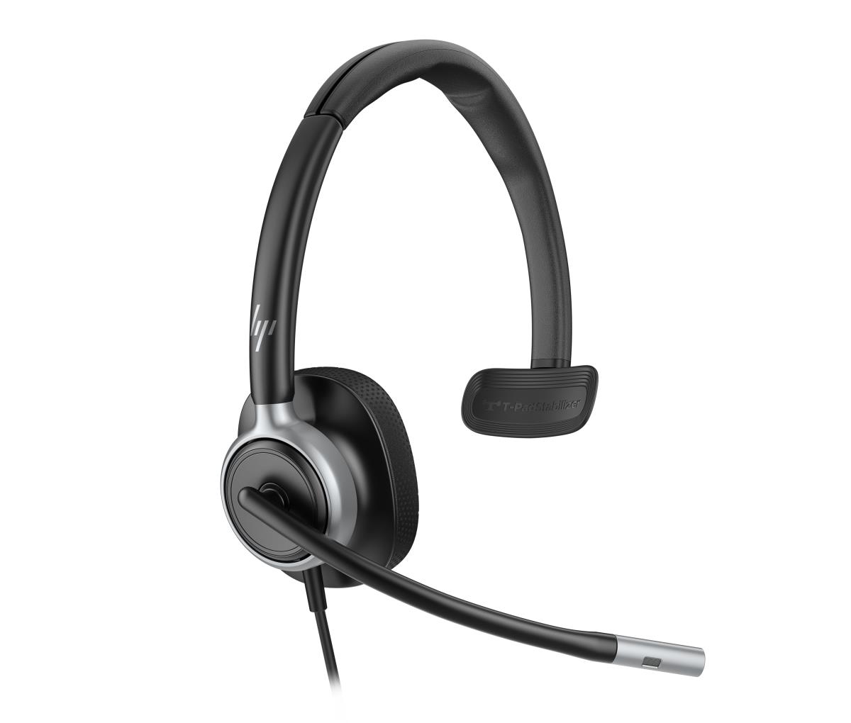 HP Poly Mission 615 Wired Headset - Mono - USB-C/A - Bulk