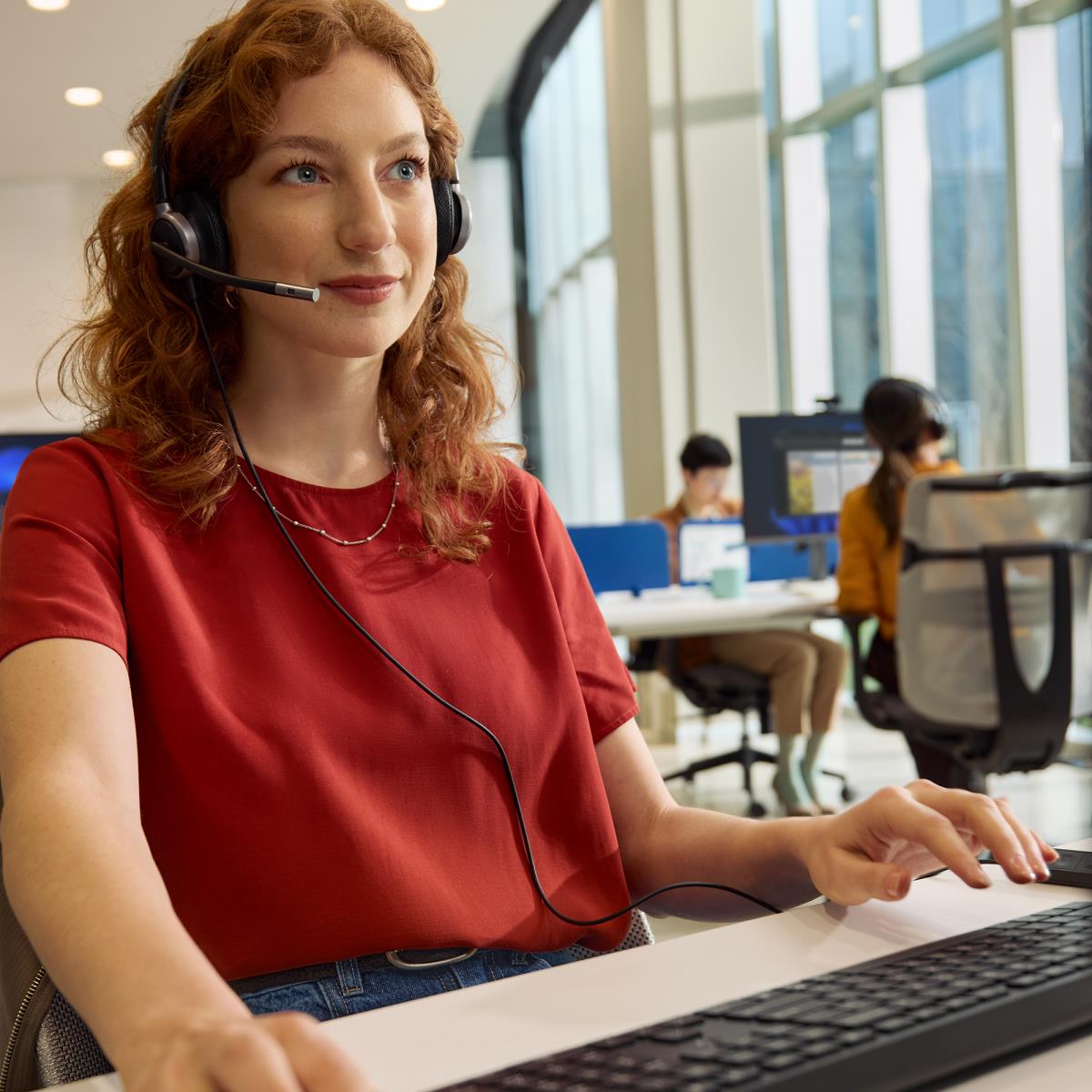 HP Poly Mission 625 Wired Headset - Stereo - USB-C/A - Bulk