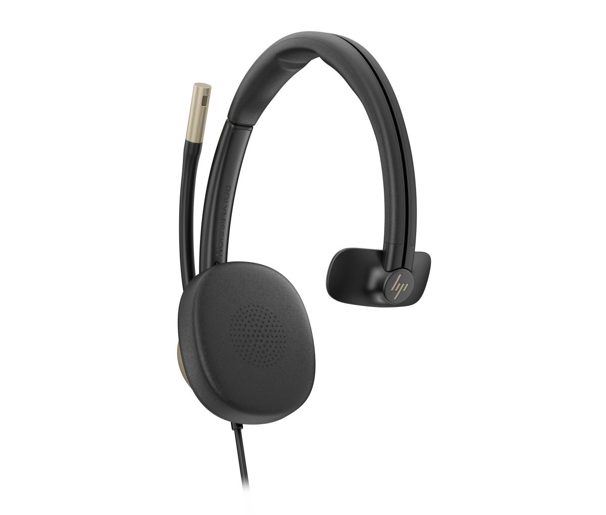 HP Poly Mission 815 Wired Headset - Mono - USB-C/A - Bulk