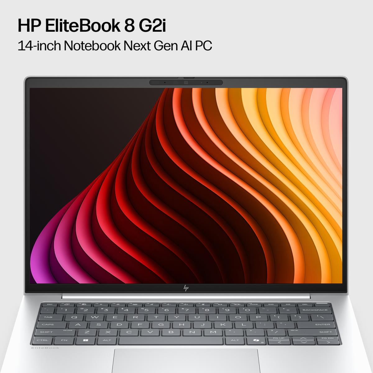 HP EliteBook 8 G2i NGAI - 14in - Core Ultra 5 325 - 16GB RAM - 512GB SSD - Win11 Pro - Qwerty Uk
