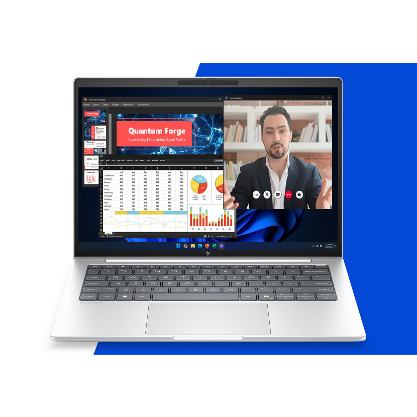 HP EliteBook 8 G2i NGAI - 14in - Core Ultra 5 325 - 16GB RAM - 512GB SSD - Win11 Pro - Qwerty Uk