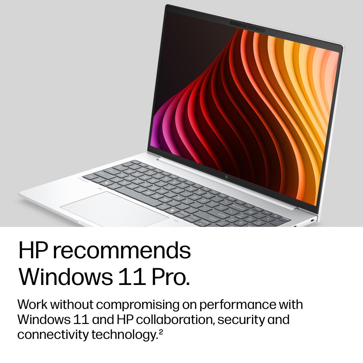 HP EliteBook 8 G2i NGAI - 16in - Core Ultra 7 365 - 32GB RAM - 512GB SSD - Win11 Pro - Qwerty UK