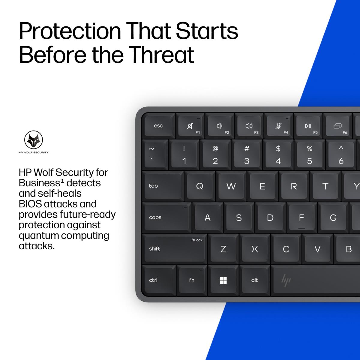 HP EliteBoard G1a NGAI - AI 5P 340 - 24GB RAM - 512GB SSD - Win11 Pro - Qwerty UK