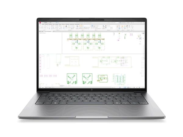 HP ZBook 8 G2i - 14in - Core Ultra 7 356H - 48GB RAM - 1TB SSD - RTX PRO 500 6GB - Win11 Pro - Qwerty uK