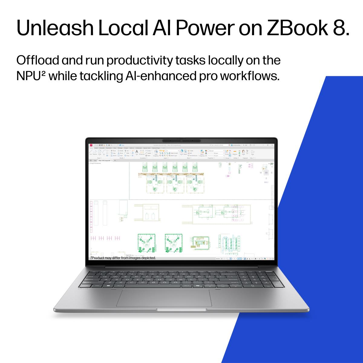 HP ZBook 8 G2i - 14in - Core Ultra 9 386H - 64GB RAM - 1TB SSD - RTX PRO 500 6GB - Win11 Pro - Qwerty UK