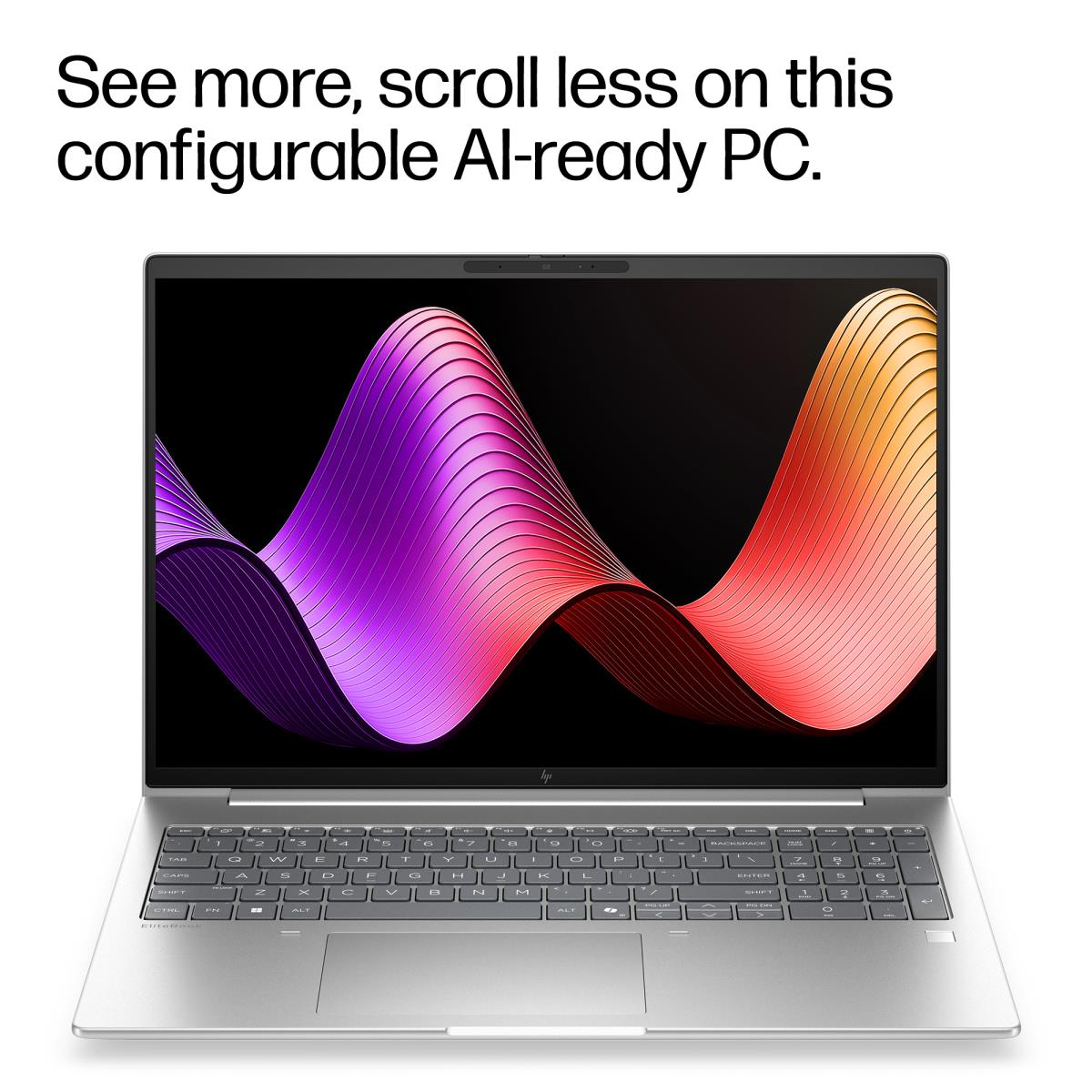HP EliteBook 6 G2i AI - 16in - Core 7 350 - 16GB RAM - 512GB SSD - Win11 Pro - Qwerty UK
