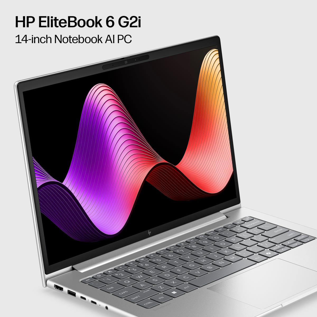 HP EliteBook 6 G2i AI - 14in - Core 7 350 - 16GB RAM - 512GB SSD - Win11 Pro - Qwerty UK