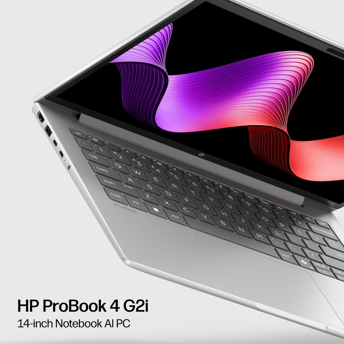 HP ProBook 4 G2i AI - 14in - Core 7 350 - 16GB RAM - 512GB SSD - Win11 Pro - Qwerty UK