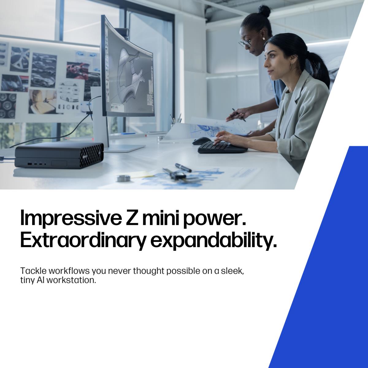 HP Workstation Z2 G1i Mini - Core Ultra 9 285 - 64GB RAM - 1TB SSD - Win11 Pro
