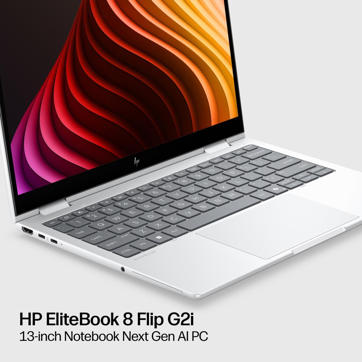 HP EliteBook 8 Flip G2i NGAI - 13.3in - Core Ultra 7 355 - 16GB RAM - 512GB SSD - Win11 Pro - Qwerty UK