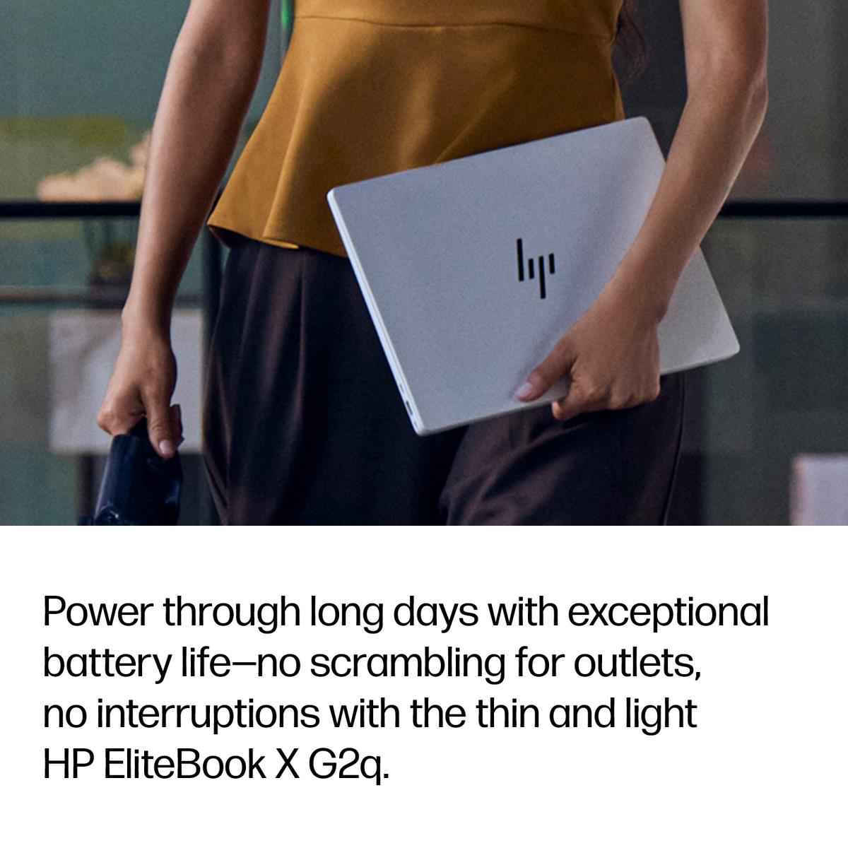 HP EliteBook X G2q NGAI - 14in OLED - Snapdragon X2 Elite X2E-84-100 - 32GB RAM - 512GB SSD - Win11 Pro - Qwerty UK