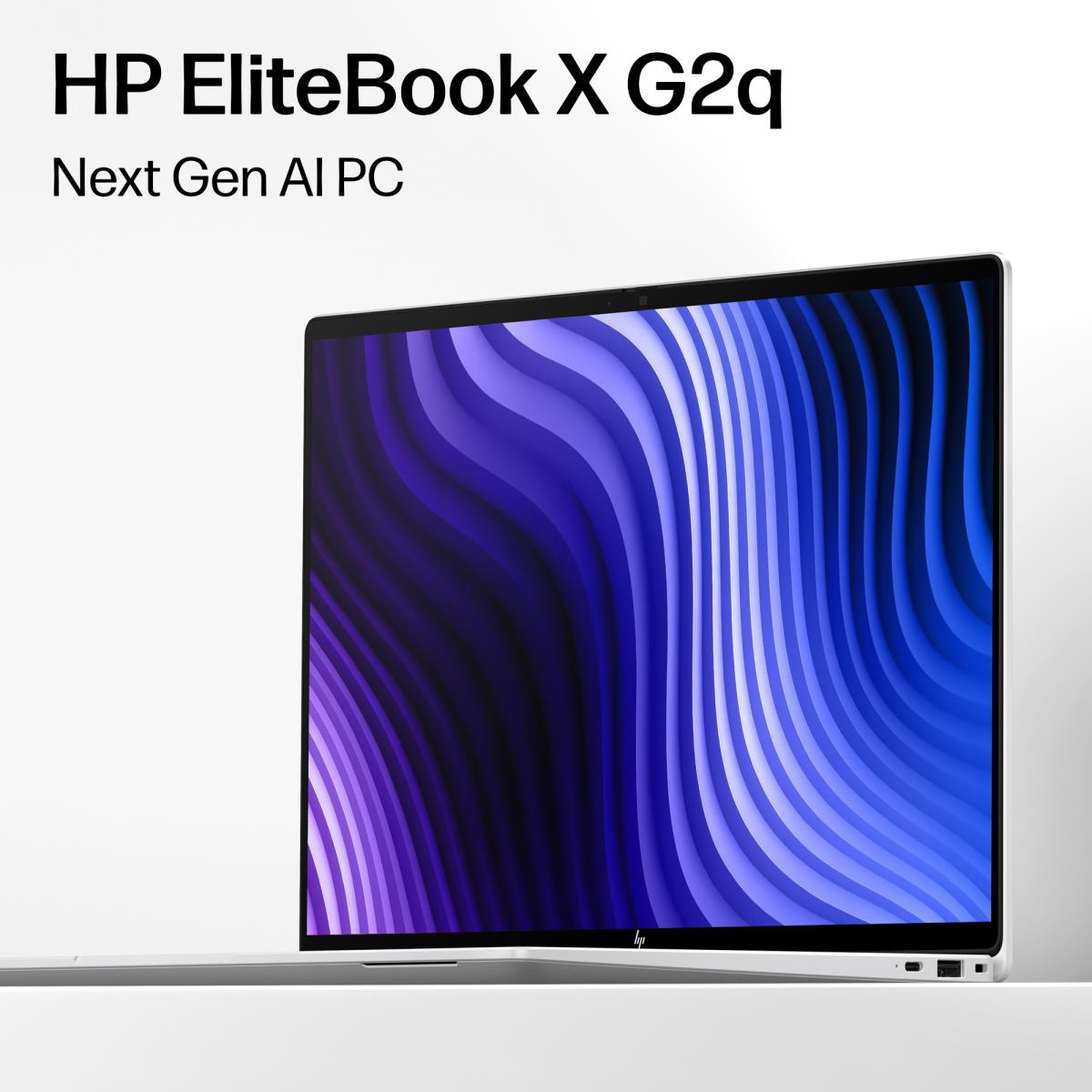 HP EliteBook X G2q NGAI - 14in OLED - Snapdragon X2 Elite X2E-84-100 - 32GB RAM - 512GB SSD - Win11 Pro - Qwerty UK