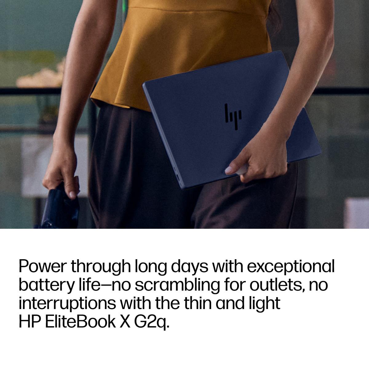 HP EliteBook X G2q NGAI - 14in OLED - Snapdragon X2 Elite X2E-84-100 - 32GB RAM - 512GB SSD - Win11 Pro - Qwerty UK