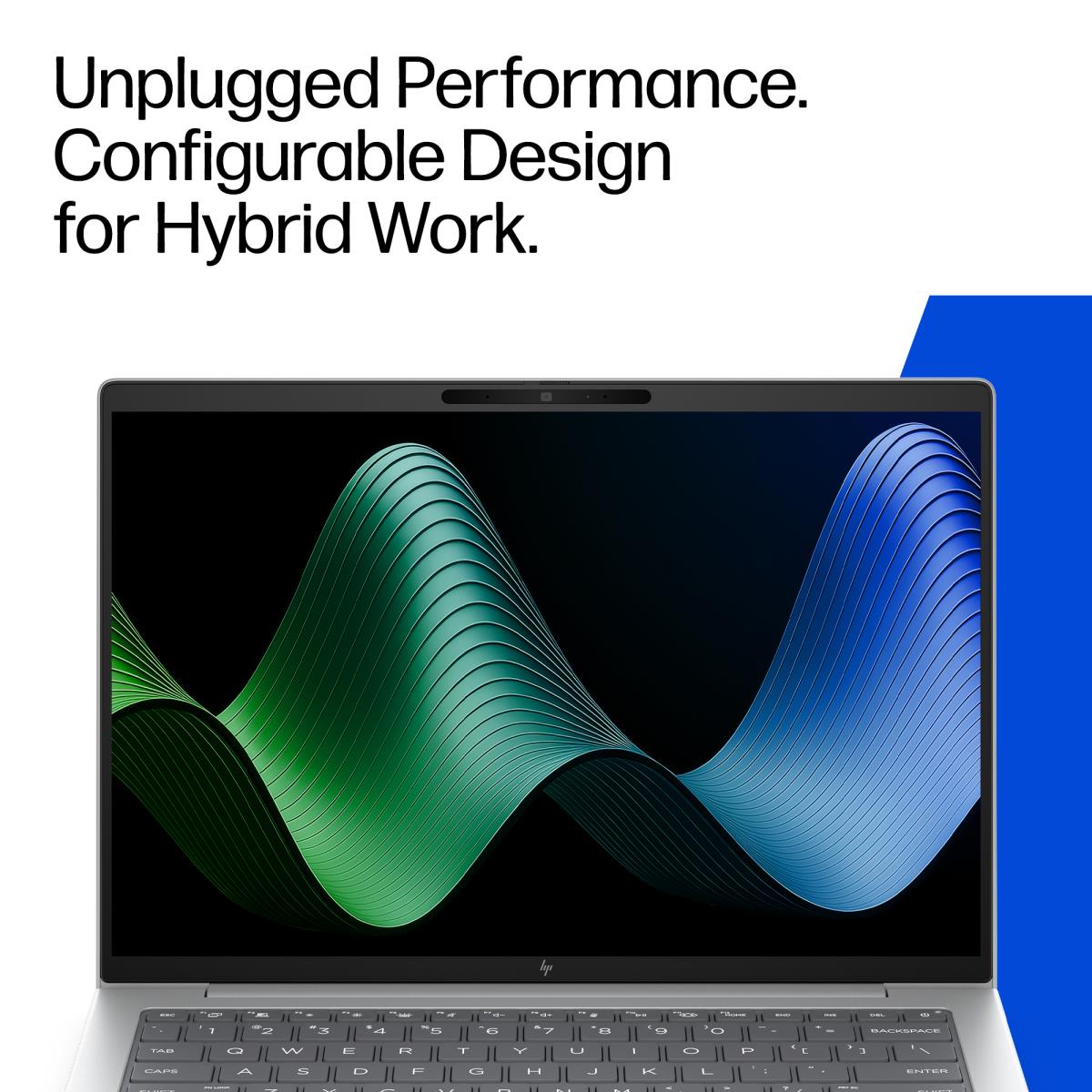 HP EliteBook 6 G2q NGAI - 14in - Snapdragon X2 Plus X2P-64-100 - 16GB RAM - 512GB SSD - Win11 Pro - Qwerty UK