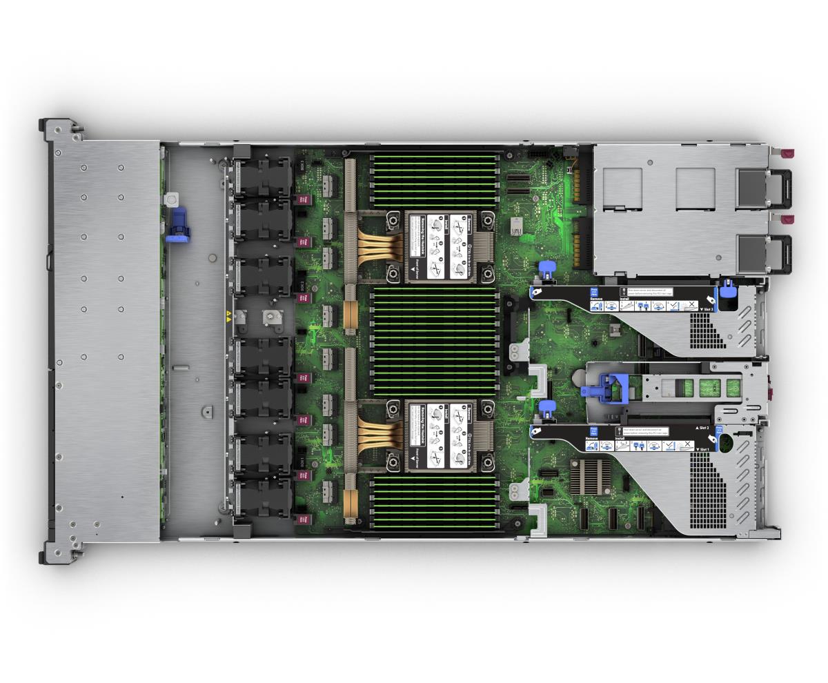 Hewlett-Packard Enterprise ProLiant DL360 Gen11 - 1p 4410Y - 32GB-R - MR408i-o NC 8SFF - 800W PS