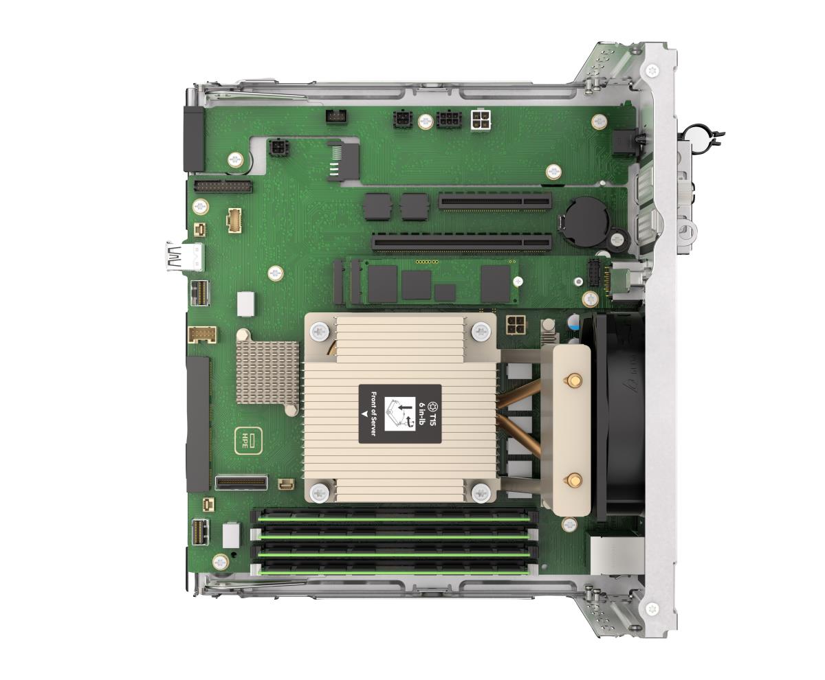 Hewlett-Packard Enterprise ProLiant MicroServer Gen11 - 1p E-2414 - 16GB-U - VROC 4LFF-NHP - 180W External PS