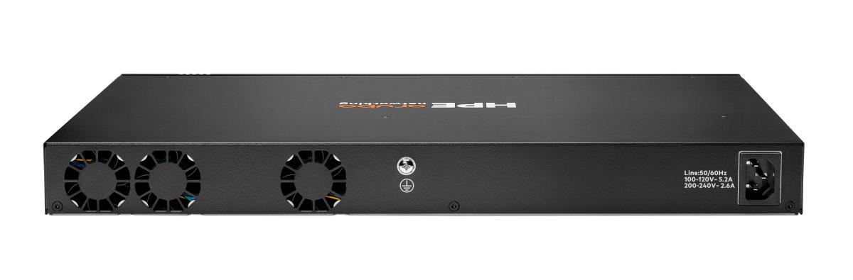 Hewlett-Packard Enterprise Aruba Networking CX 6200F 24G Class-4 PoE 4SFP+ 370W Switch