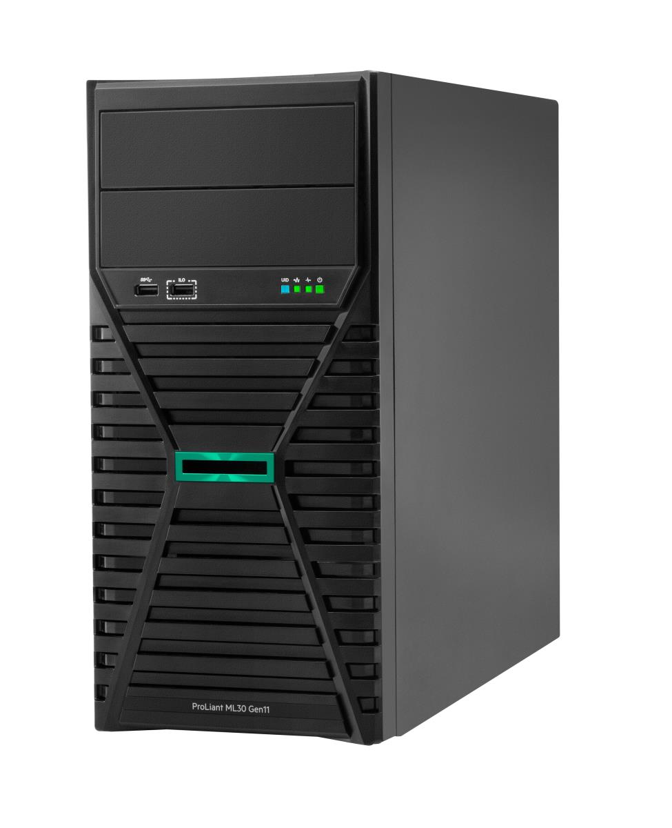 Hewlett-Packard Enterprise ProLiant ML30 Gen11 - 1p E-2434 - 32GB-U - 4LFF 2x960GB SSD - 800W RPS - EU