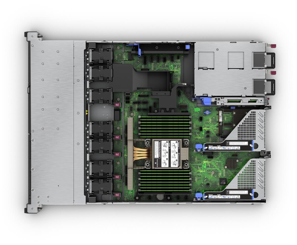 Hewlett-Packard Enterprise ProLiant DL320 Gen11 - 1p 4510 - 2x32GB-R - 8SFF MR408i-o 2x480GB SATA SSD - 2x1000W PS - EU