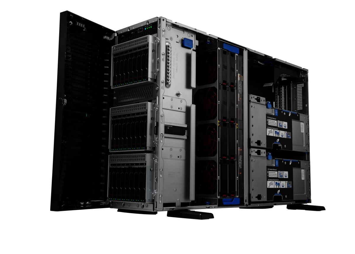 Hewlett-Packard Enterprise ProLiant ML350 Gen11 - 1p 4509Y - 2x32 GB-R 8SFF - MR408i-o 2x480GB SSD - 2x1000W PS - EU