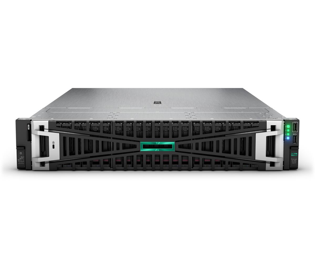 Hewlett-Packard Enterprise ProLiant DL385 Gen11 - 1p 9115 - 2x32GB-R - 8SFF 1x7.68TB NVMe SSD - 2x1000W PS - EU