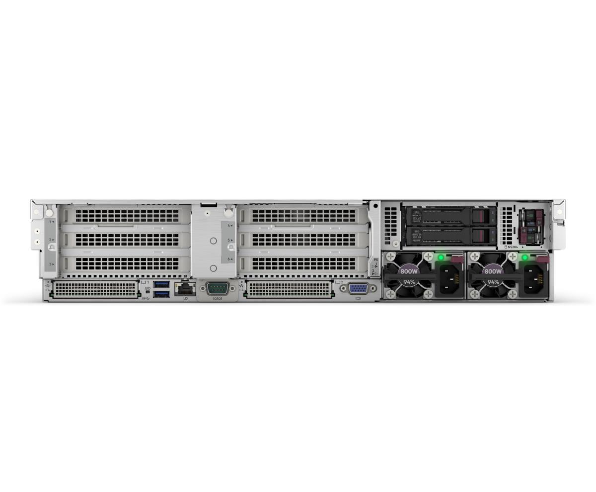 Hewlett-Packard Enterprise ProLiant DL385 Gen11 - 1p 9115 - 2x32GB-R - 8SFF 1x7.68TB NVMe SSD - 2x1000W PS - EU