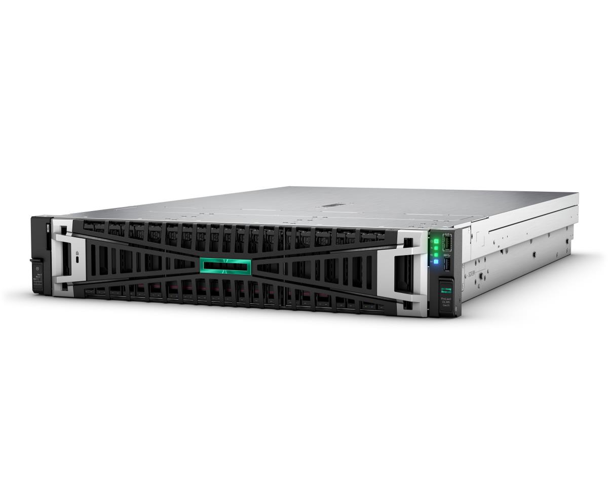 Hewlett-Packard Enterprise ProLiant DL385 Gen11 - 1p 9115 - 2x32GB-R - 8SFF 1x7.68TB NVMe SSD - 2x1000W PS - EU