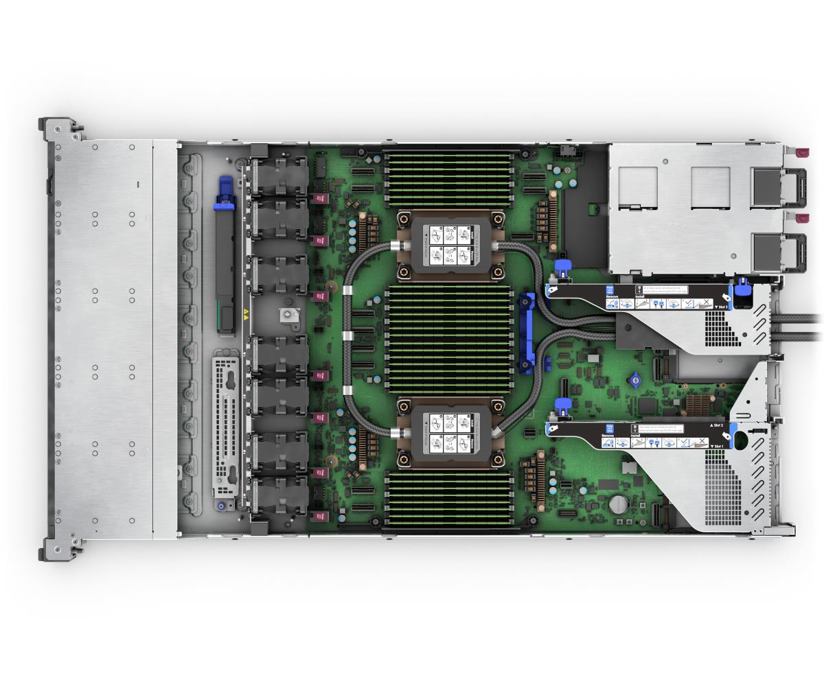 Hewlett-Packard Enterprise ProLiant Compute DL360 Gen12 - 1p 6507P - 2x32GB-R - 8SFF MR408i-o 2x480GB SSD - 2x1000W PS - EU
