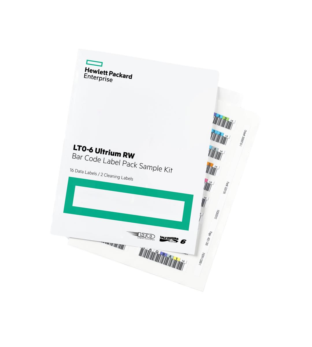Hewlett-Packard Enterprise HPE LTO-6 Ultrium RW Bar Code Label Pack