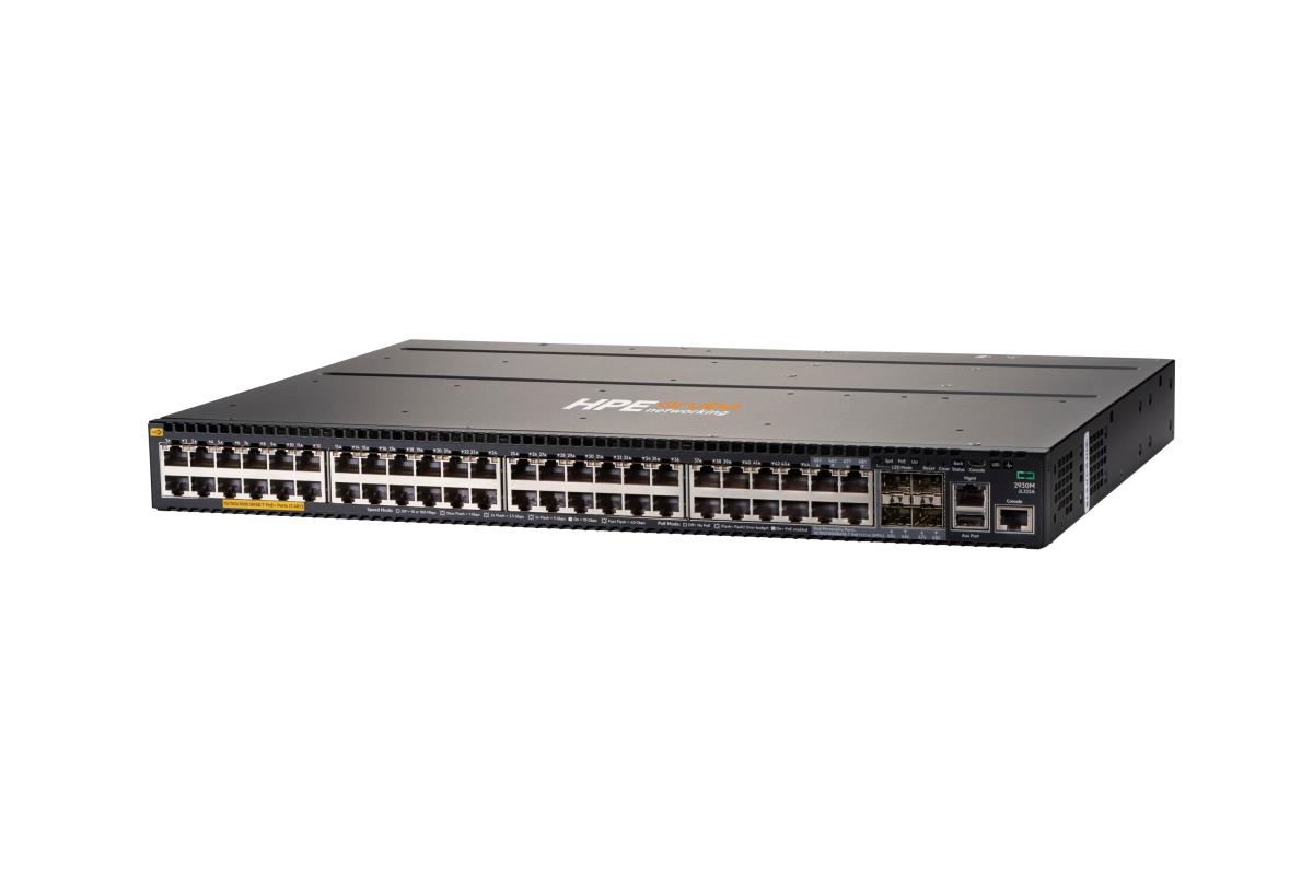 Hewlett-Packard Enterprise Aruba 2930M 48G PoE+ 1-slot Switch
