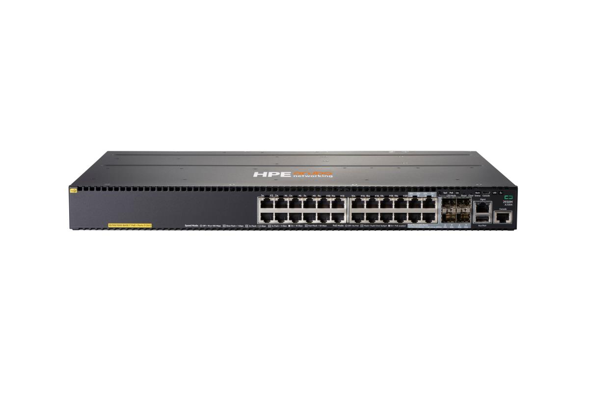 Hewlett-Packard Enterprise Aruba 2930M 24G PoE+ 1-slot Switch