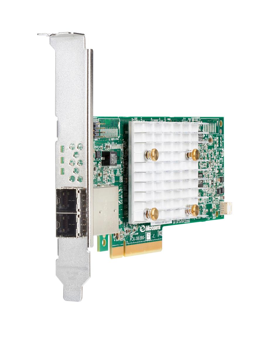Hewlett-Packard Enterprise Smart Array P408e-p SR Gen10 (8 External Lanes/4GB Cache) 12G SAS Pci-e Plug-in Controller