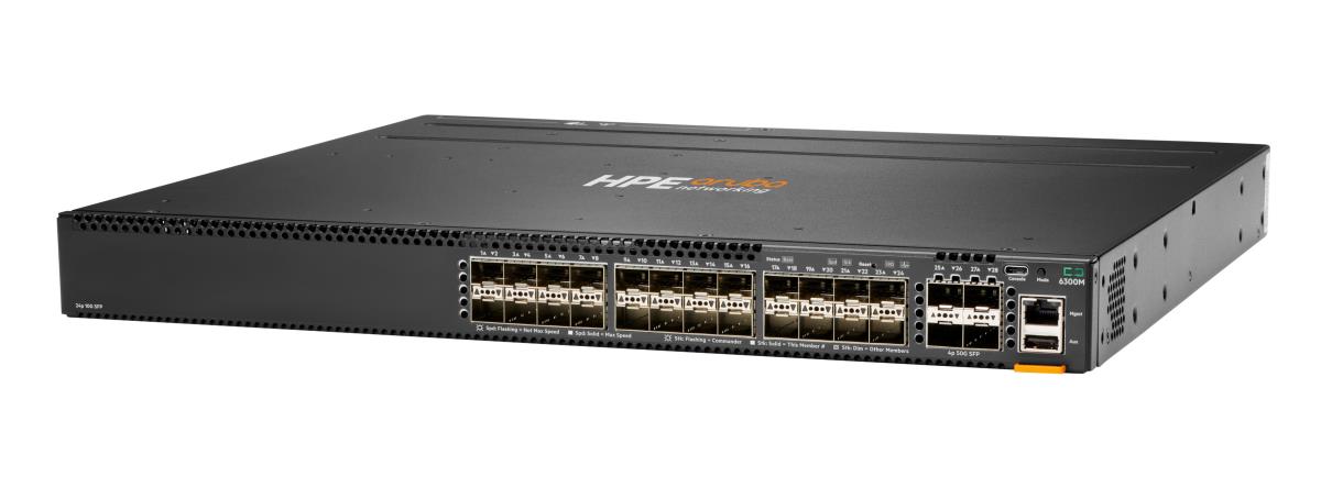 Hewlett-Packard Enterprise Aruba 6300M 24-port SFP+ and 4-port SFP56 Switch