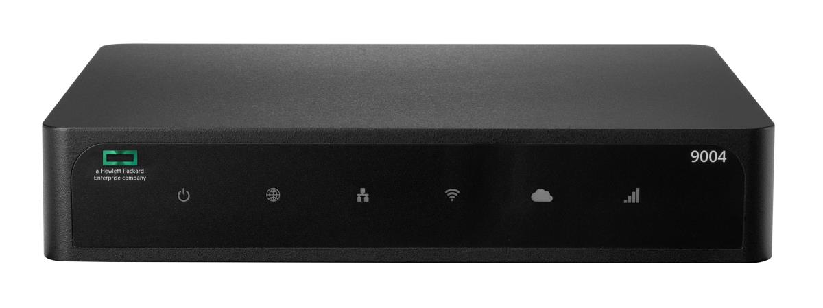 Hewlett-Packard Enterprise Aruba Networking 9004 (RW) 4-Port GbE RJ45 2K Clients - 32 APs Gateway