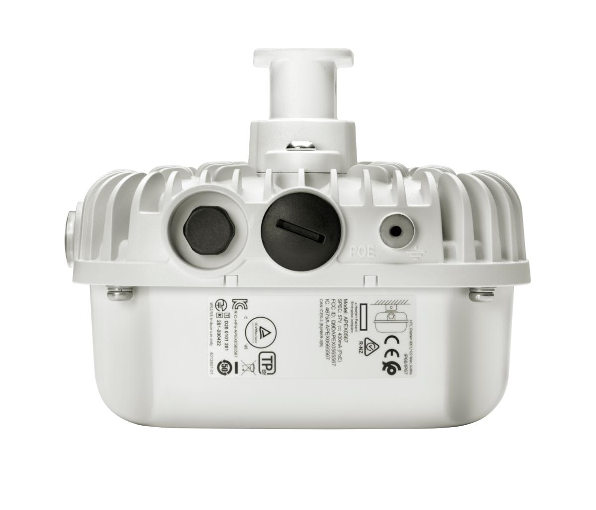 Hewlett-Packard Enterprise Aruba AP-565 (RW) 802.11ax Dual 2x2:2 Radio Integrated Omni Antenna Outdoor AP