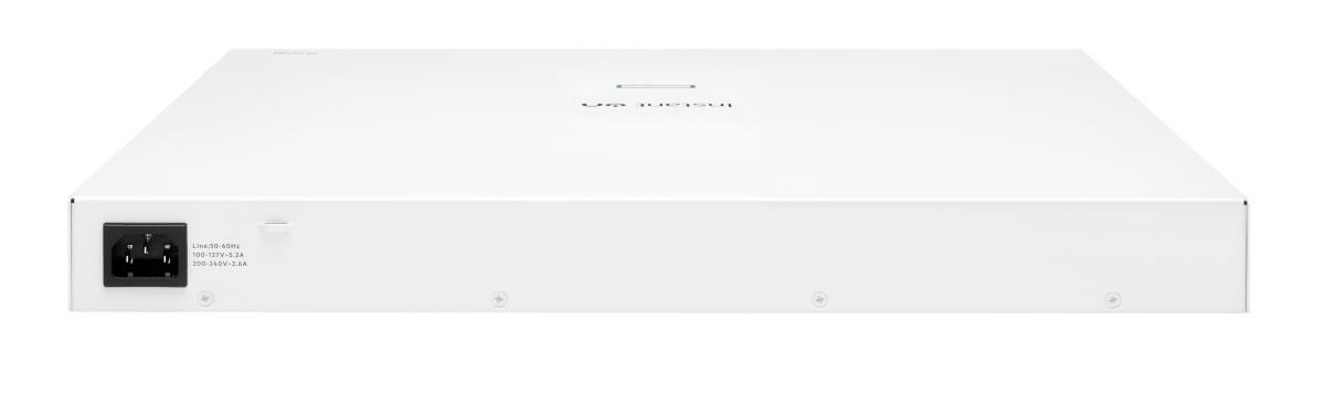 Hewlett-Packard Enterprise Aruba Instant On 1830 48G 24p Class4 PoE 4SFP 370W Switch, 48 RJ-45 10/100/1000 Class 4 PoE ports