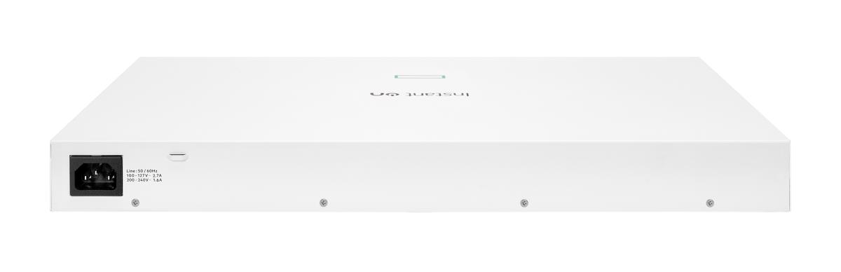 Hewlett-Packard Enterprise Aruba Instant On 1830 24G 12p Class4 PoE 2SFP 195W Switch, 24 RJ-45 10/100/1000 Class 4 PoE ports