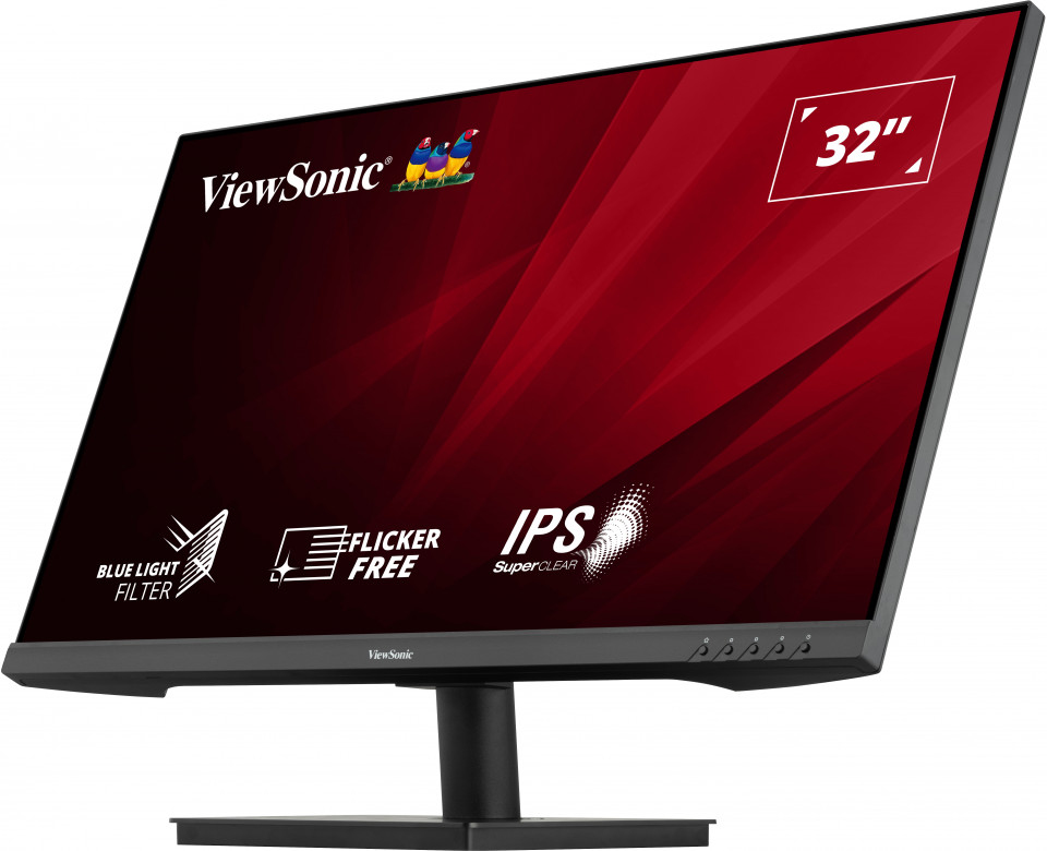 VIEWSONIC Desktop Monitor - VA3209-2K-MHD - 32in - 2560x1440 (QHD) - 4ms IPS Speakers HDR10