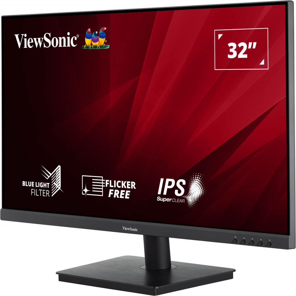 VIEWSONIC Desktop Monitor - VA3209-MH - 32in - 1920x1080 (Full HD) - 4ms IPS Speakers