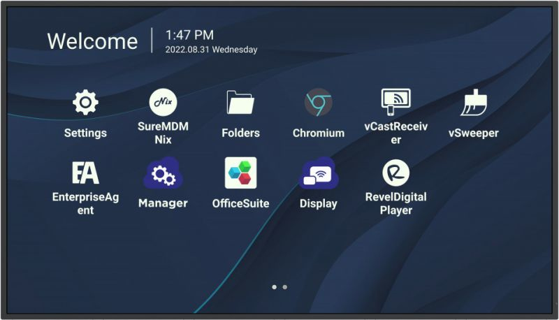 VIEWSONIC Commercial Display 43IN LED 3840X2160 450 NITS 1200:1 HDMI IN X2 USB-C X1 BLACK