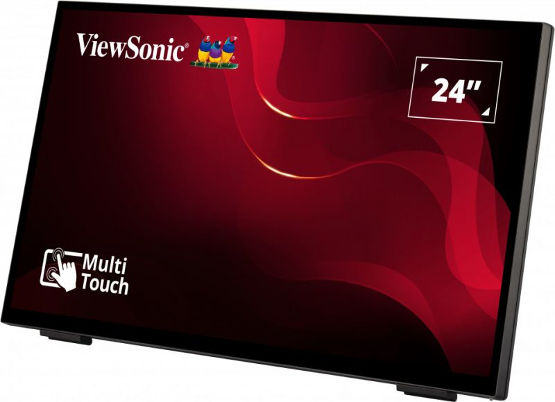 VIEWSONIC Touch monitor - TD2465 - 24in - 1920x1080 (Full HD) - 7ms Speakers