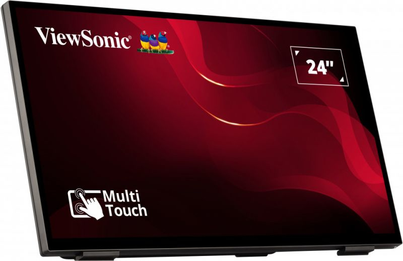 VIEWSONIC Touch monitor - TD2465 - 24in - 1920x1080 (Full HD) - 7ms Speakers