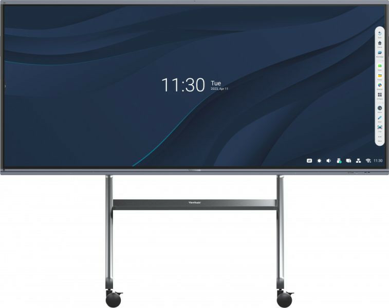 VIEWSONIC Slim Trolley - VB-STND-009 - 1 monitor - Swivel - 55 to 105in