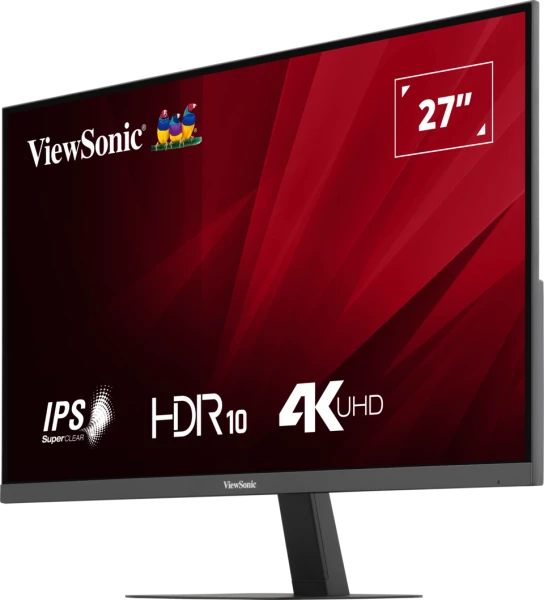 VIEWSONIC Desktop Monitor - VA2708-4K-HD - 27in - 2K - 60Hz