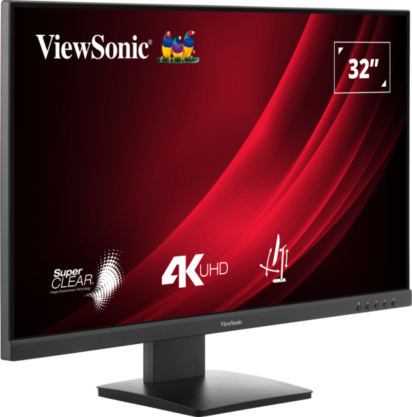 VIEWSONIC Desktop Monitor - VG3208-4K - 32in - 4K - 5ms