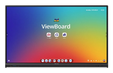 VIEWSONIC Interactive Flat Panel  - ViewBoard IFP6553 - 65in Touchscreen - 3840x2160 (4K UHD) - Android 13.0 IR 450 nits IR 450 nits. 4x USB-C. NFC