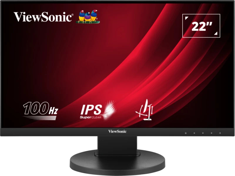 VIEWSONIC Ergonomic Monitor - VG2208A - 22in - 1920x1080 (Full HD) - 5ms IPS speaker 100Hz