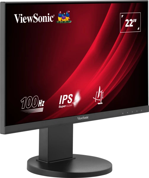 VIEWSONIC Ergonomic Monitor - VG2208A - 22in - 1920x1080 (Full HD) - 5ms IPS speaker 100Hz