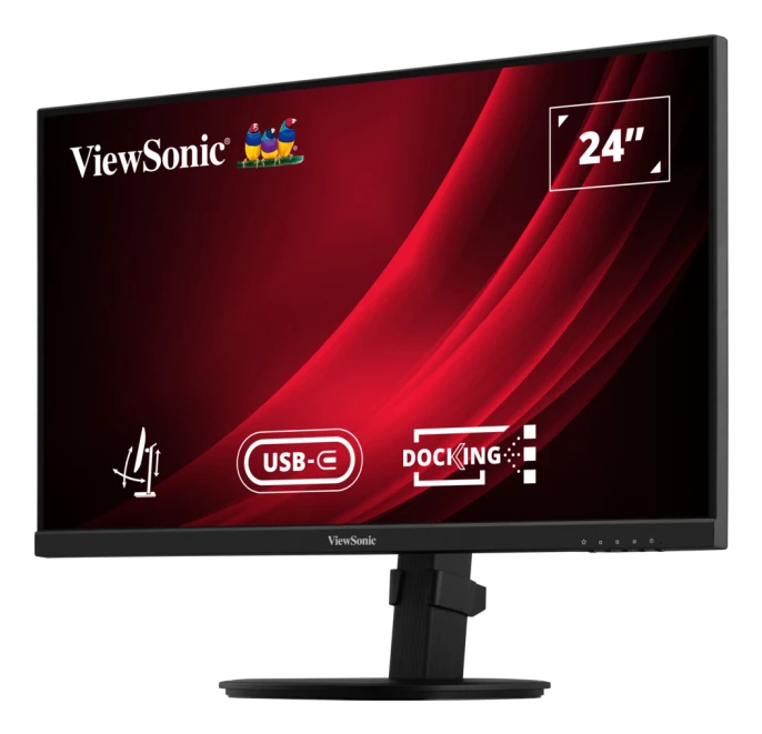 VIEWSONIC Desktop Monitor - VG2409U-2 - 24in - 1920x1080 (Full HD) - 5ms Speaker (VG2409U-2)