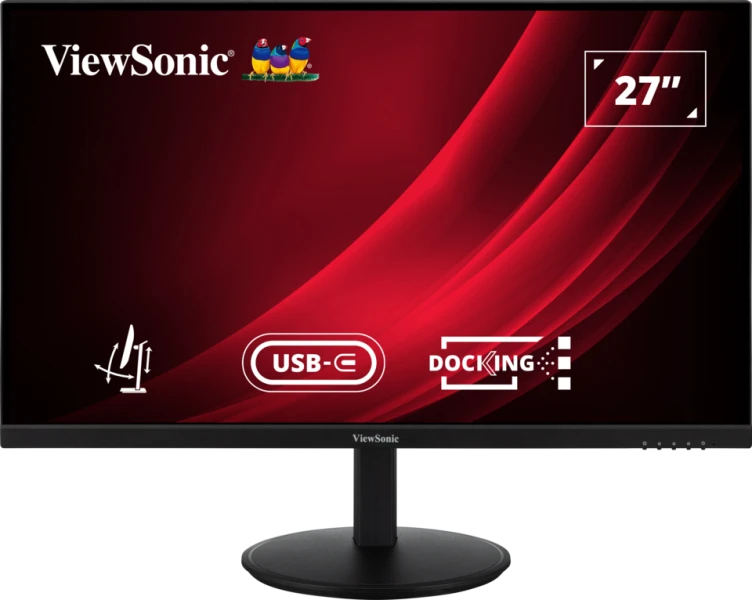 VIEWSONIC Desktop Monitor - VG2709U-2K - 27in - 2K - Speaker (VG2709U-2K)